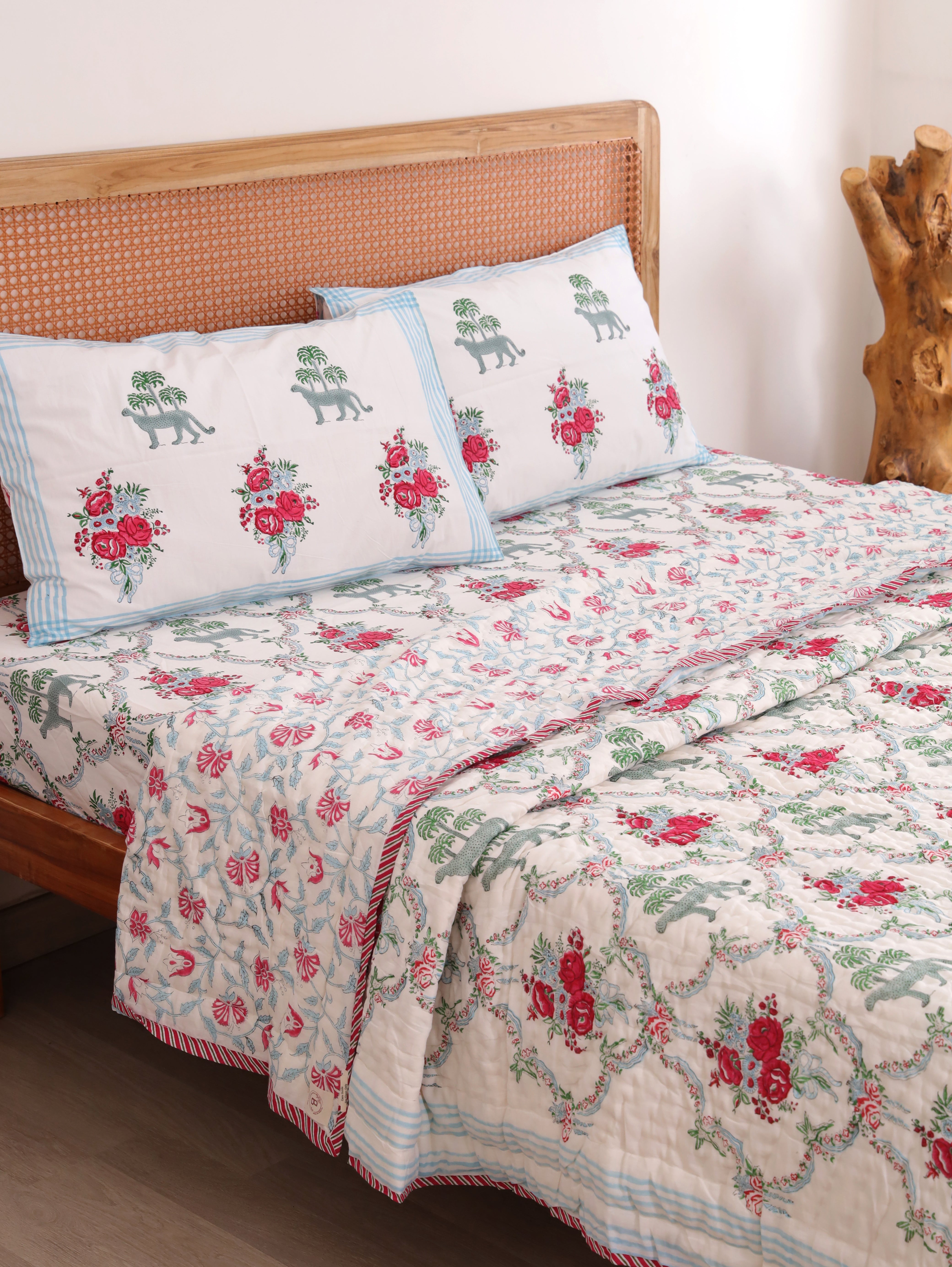 Royal Bagh Reversible Cloud Quilt