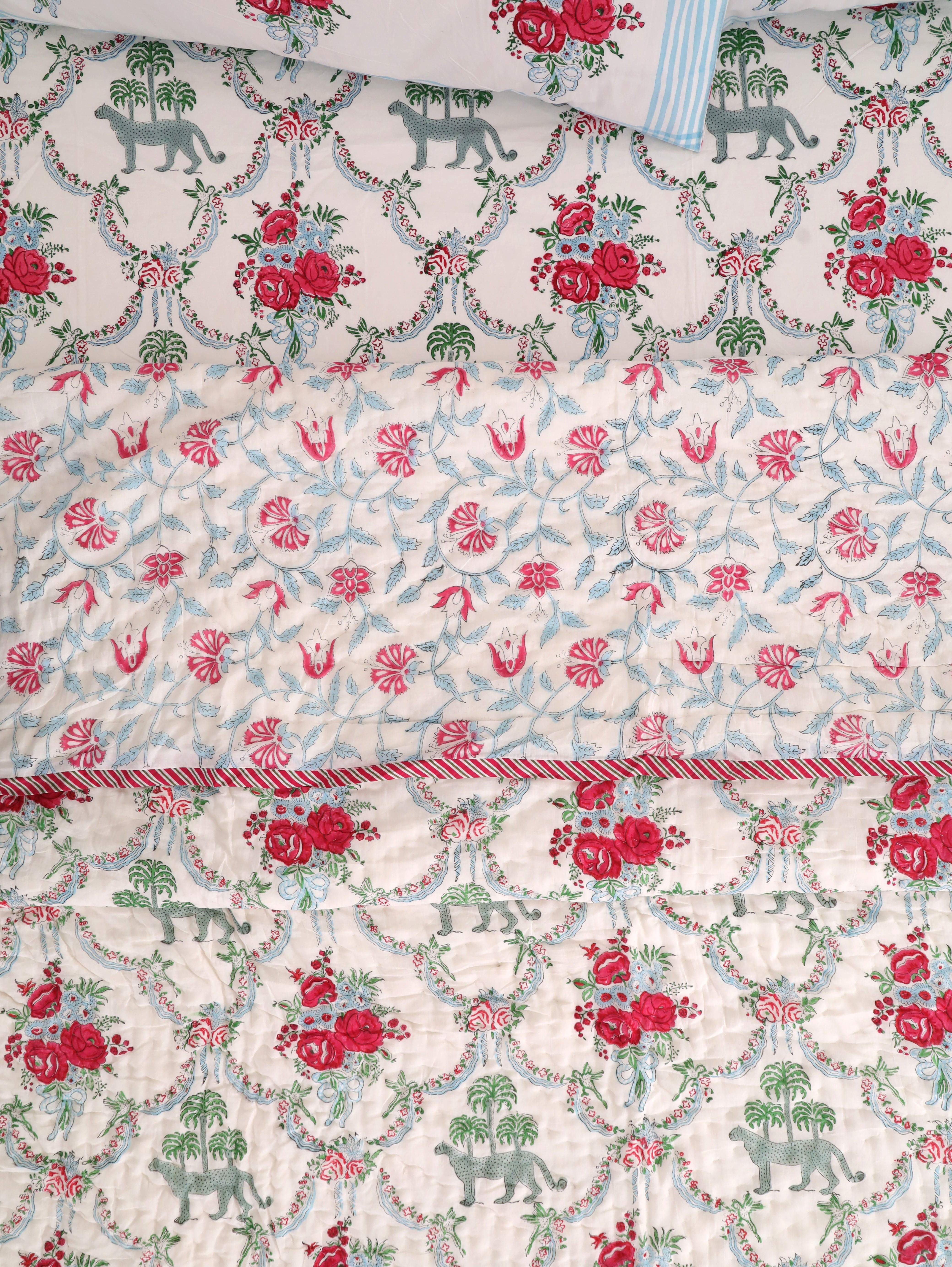 Royal Bagh Reversible Cloud Quilt