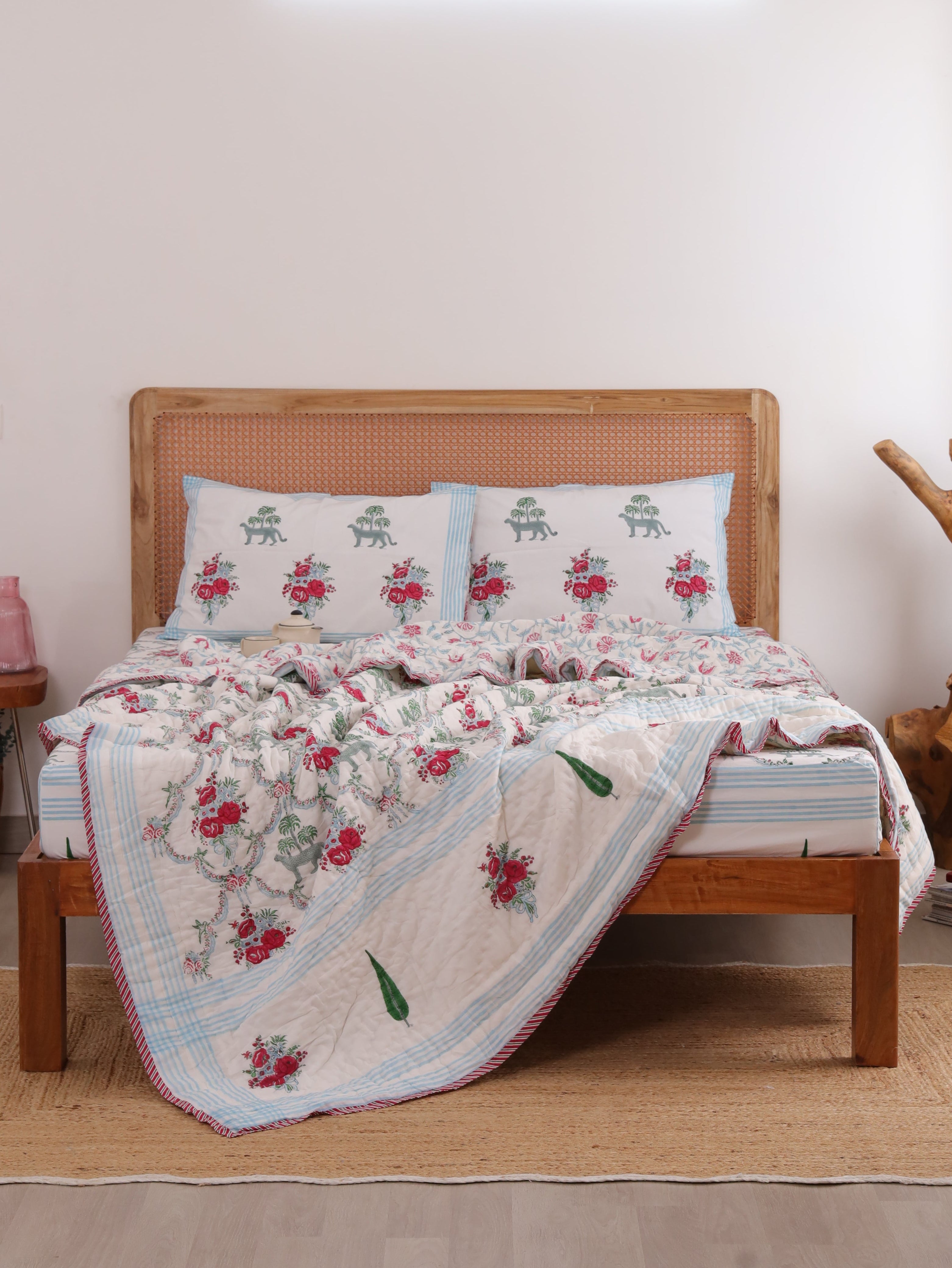 Royal Bagh Reversible Cloud Quilt