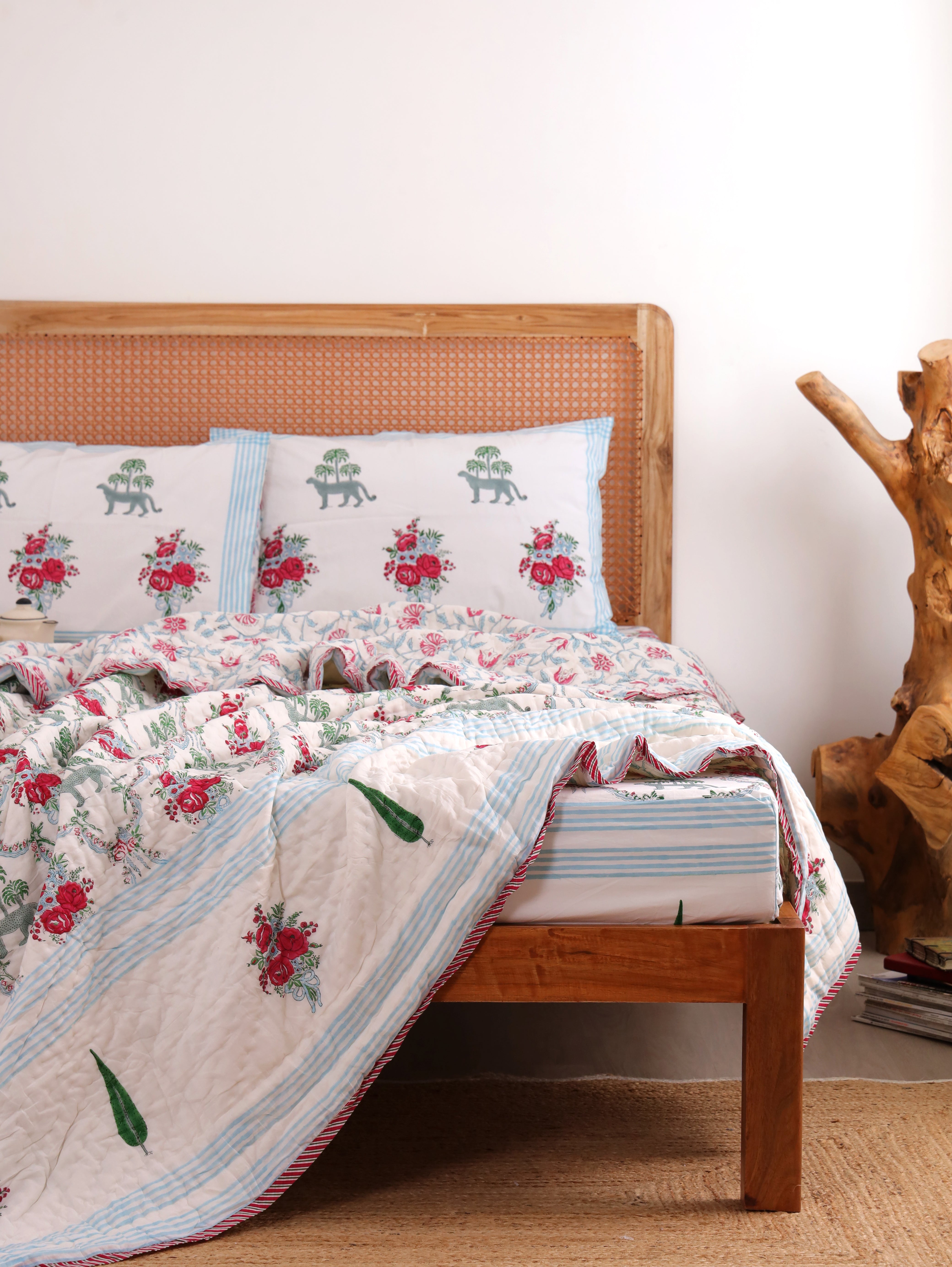 Royal Bagh Reversible Cloud Quilt