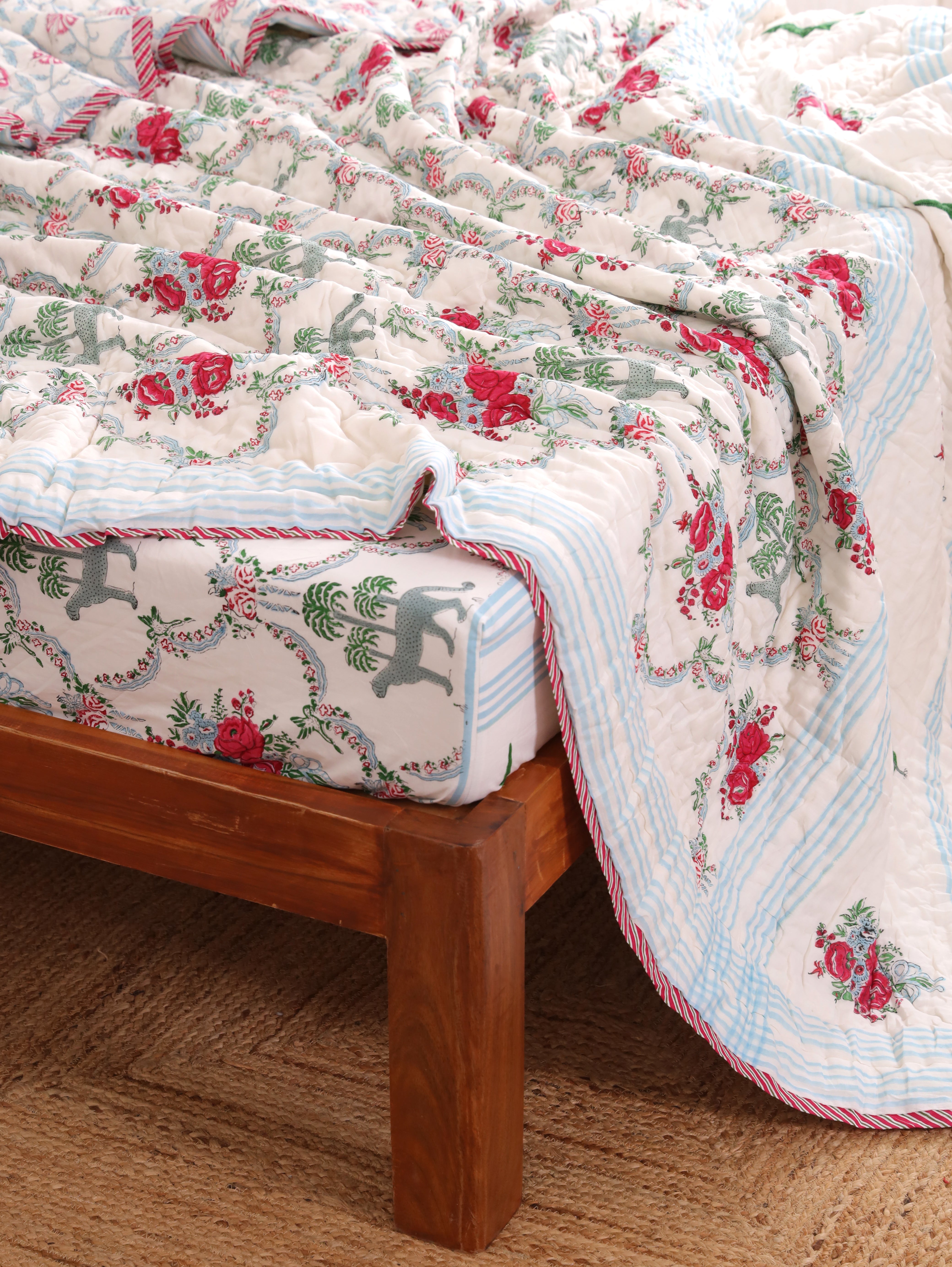 Royal Bagh Reversible Cloud Quilt