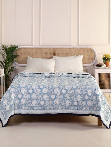 Breezy Blue Reversible Quilt