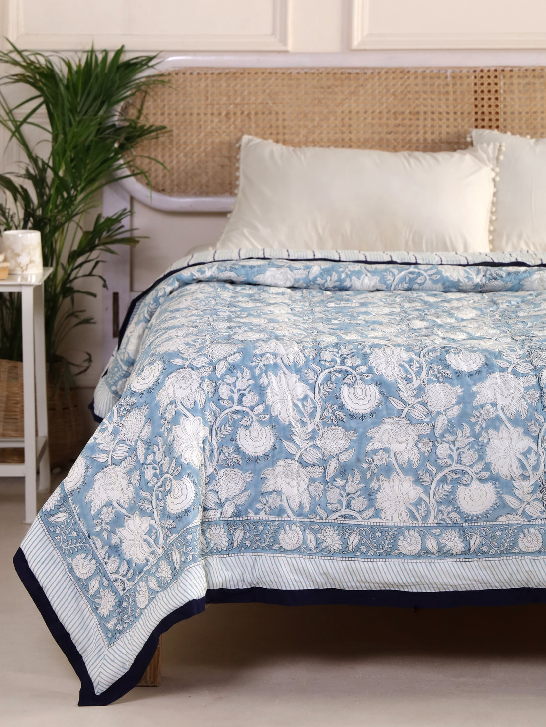 Breezy Blue Reversible Quilt