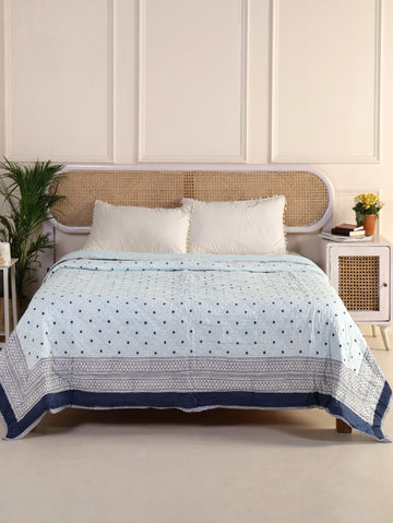 Blue Star Reversible Quilt