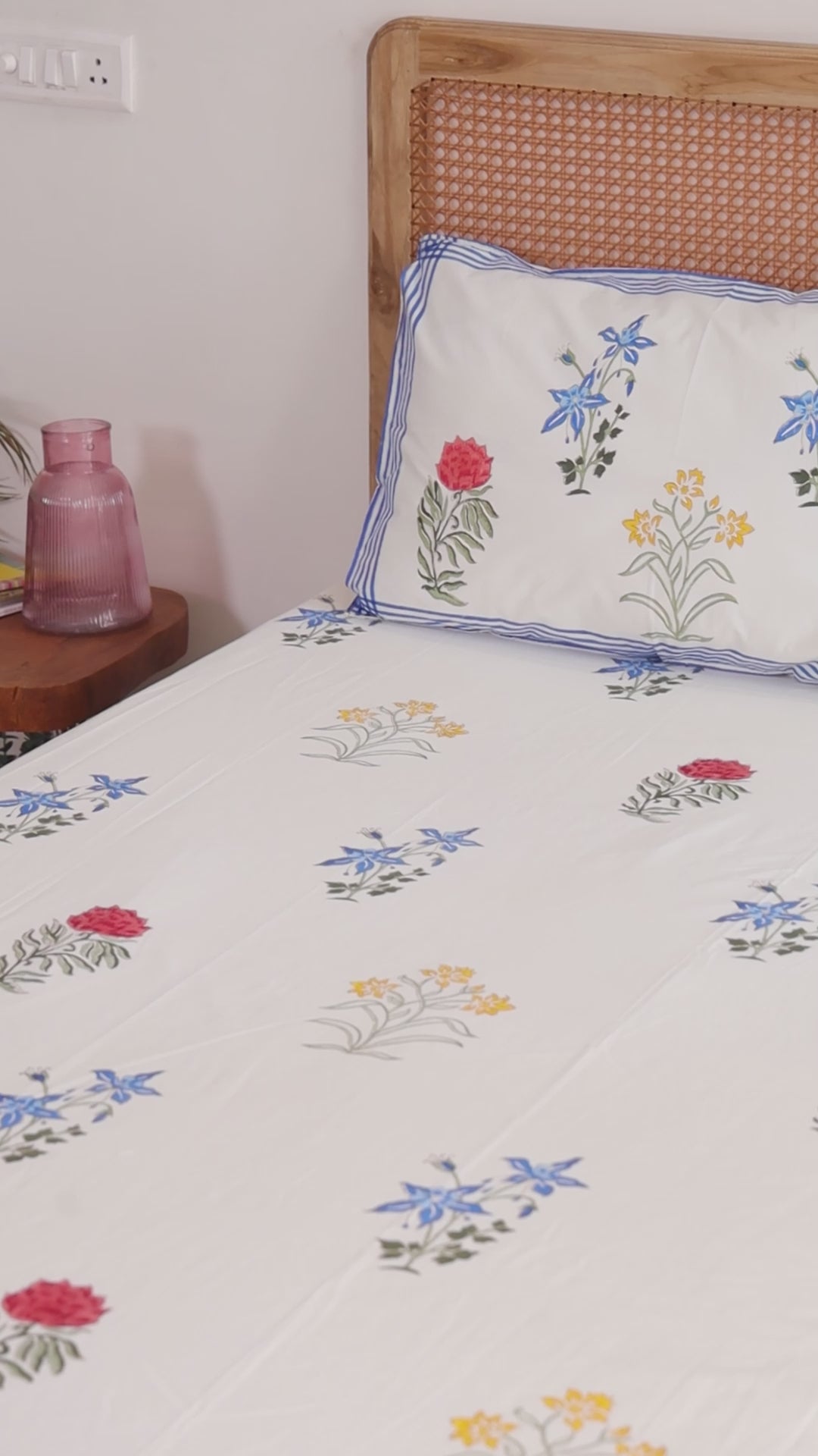 Wildflower Bagh Reversible Cloud Quilt